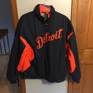 men’s XL detroit tigers coat LIKE NEW